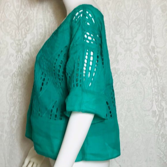 Tracy Reese for Anthropologie Top with Cami - Picture 4 of 16